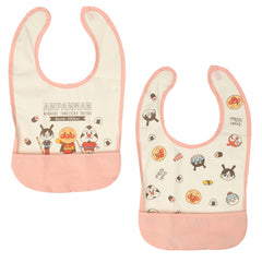 麵包超人圍兜套裝防水無袖圍裙IA8274-Y 2件套