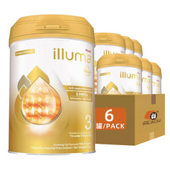 惠氏ILLUMA Atwo A2 Β 酪蛋白3號 幼兒成長配方奶粉 850克 1至3歲 原箱6罐 香港原裝行貨