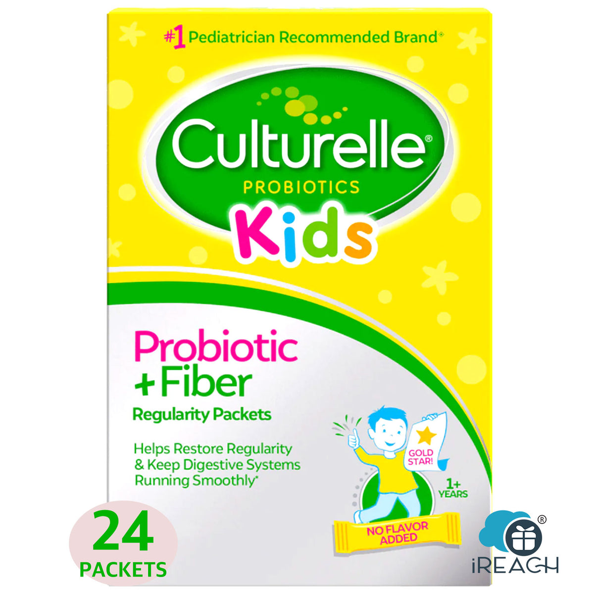   Culturelle® 康萃樂兒童益生菌+纖維 1 歲以上 24包裝