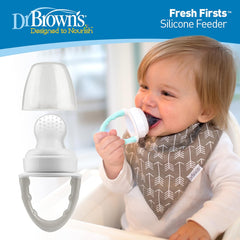 Dr. Brown's Feeder Fresh Firsts Silicone - Mint 4m+