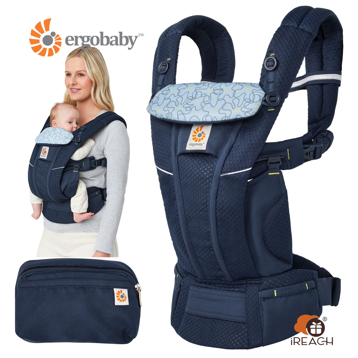 Ergobaby OMNI BREEZE BABY CARRIER [Authorized Goods]