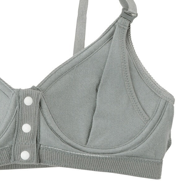 Maternity Bra Front Open & Strap Open (Ribbed)