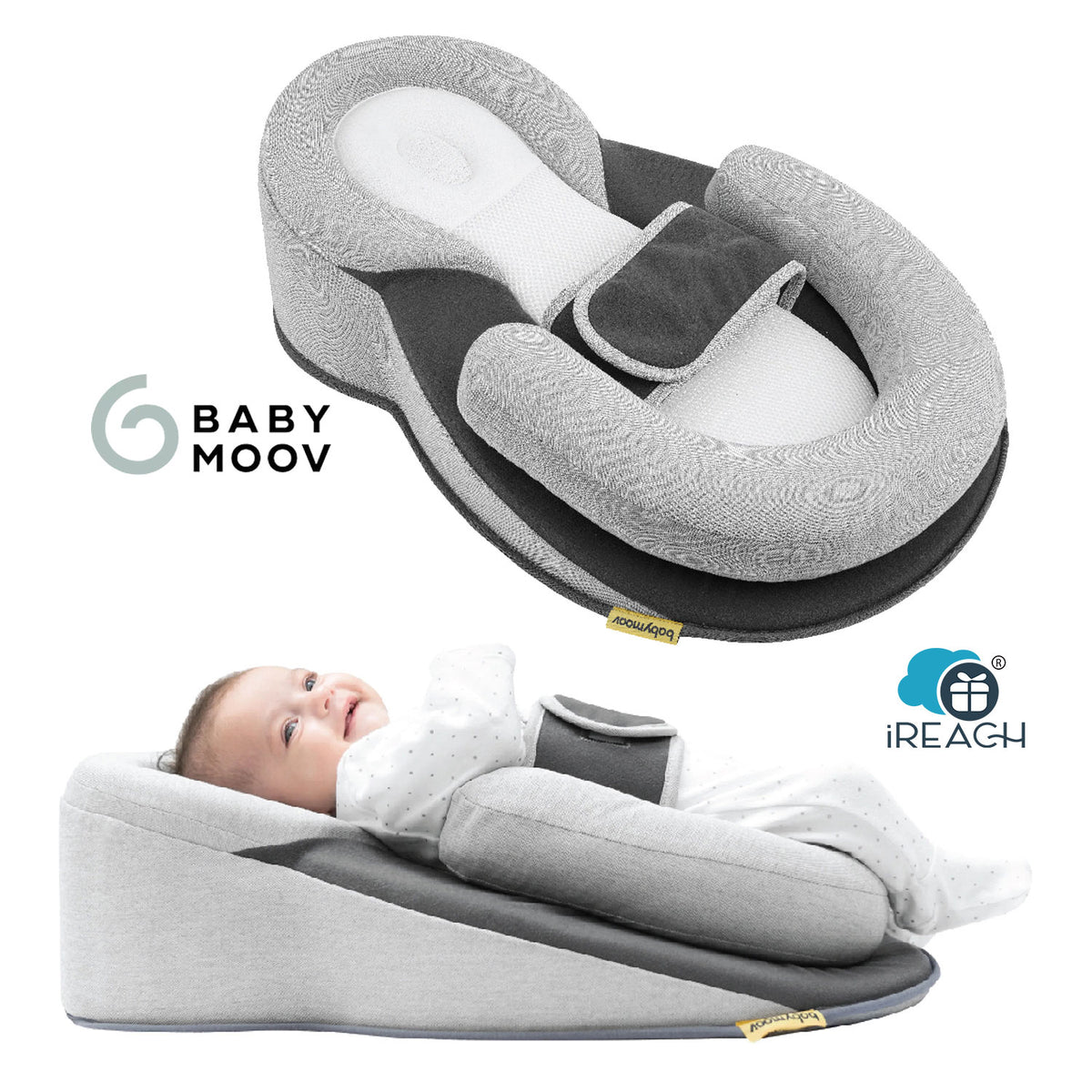 Babymoov 睡眠墊 Cosydream+ 初生寶寶睡眠定位枕幫助呼吸更順暢