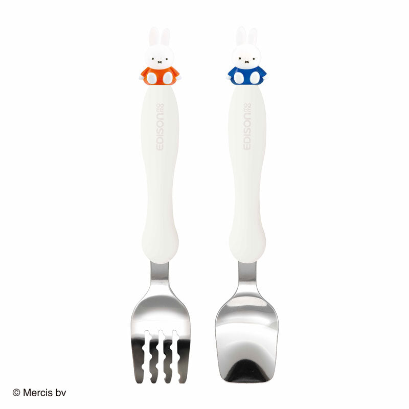 Miffy Fork & Spoon Set 1.5 Years+ Made In Japan