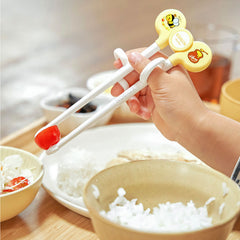 EDISON mama 幼兒專用學習筷左手用 2歲至學前 橙色