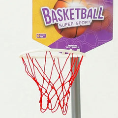 Toddler Basketball Goal Set Indoor with Ball Pump for Boys Girls Kids Age 3+ Christmas Birthday Gifts