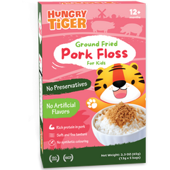Hungry Tiger Ground Fried Pork Floss for kids 60g (10g x 6bags) 12m+