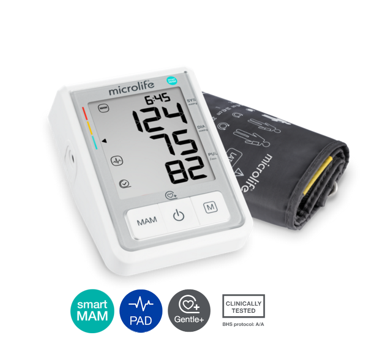 Swiss Microlife Blood Pressure Monitor With Smart Mam (Bp B3 Basic) Authorized Goods