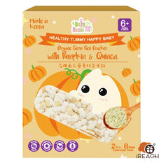 Baby Basic Organic Pumpkin Quinoa Germ Rice Cake 6m+