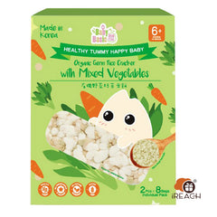 Baby Basic Organic Wild Vegetable Germ Rice Cake 6m+