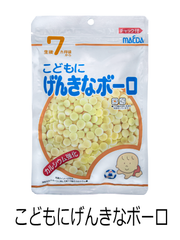 大阪前田製菓元氣補鈣餅兒童健康波波餅 88克 7m+