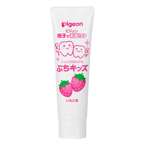 Pigeon Gel Toothpaste Puchi Kids Strawberry Flavor 50g 1.6Y+ Made in Japan