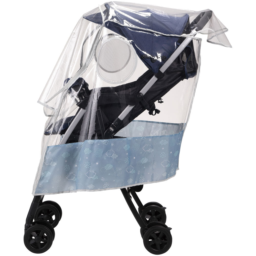 Skater 嬰兒車防雨檔罩防風塵罩兩個大開口窗戶