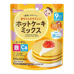 Wakodo Kids Pancake Mix Pumpkin and Sweet Potato Flavor 100g 9m+