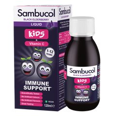 Sambucol Kids Liquid with Vitamin C 120ml-Best Before: Mar 2026