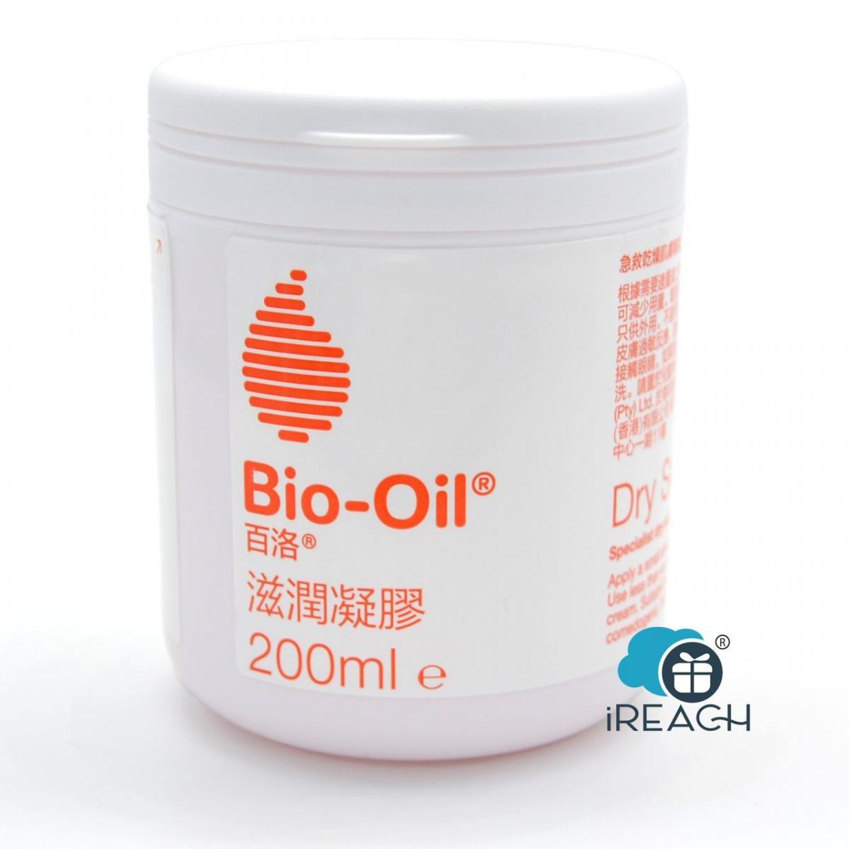 Bio-oil 百洛乾燥肌膚凝膠保濕霜快速吸收保濕含舒緩潤膚劑和維生素B3 200毫升