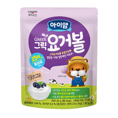 韓國ILDONG乳酪小溶豆 藍莓味 20g 12個月以上