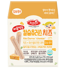 Bebest First-time Calcium Churros - Cheese 12m+