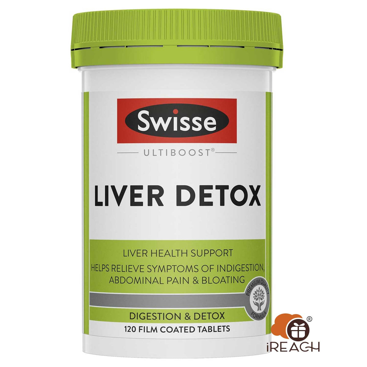 Swisse Ultiboost Liver Detox For Digestion 120 Tablets