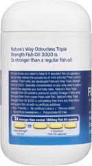 Nature's Way三倍強效魚油3000沒腥味 適合成人使用 增量版70粒