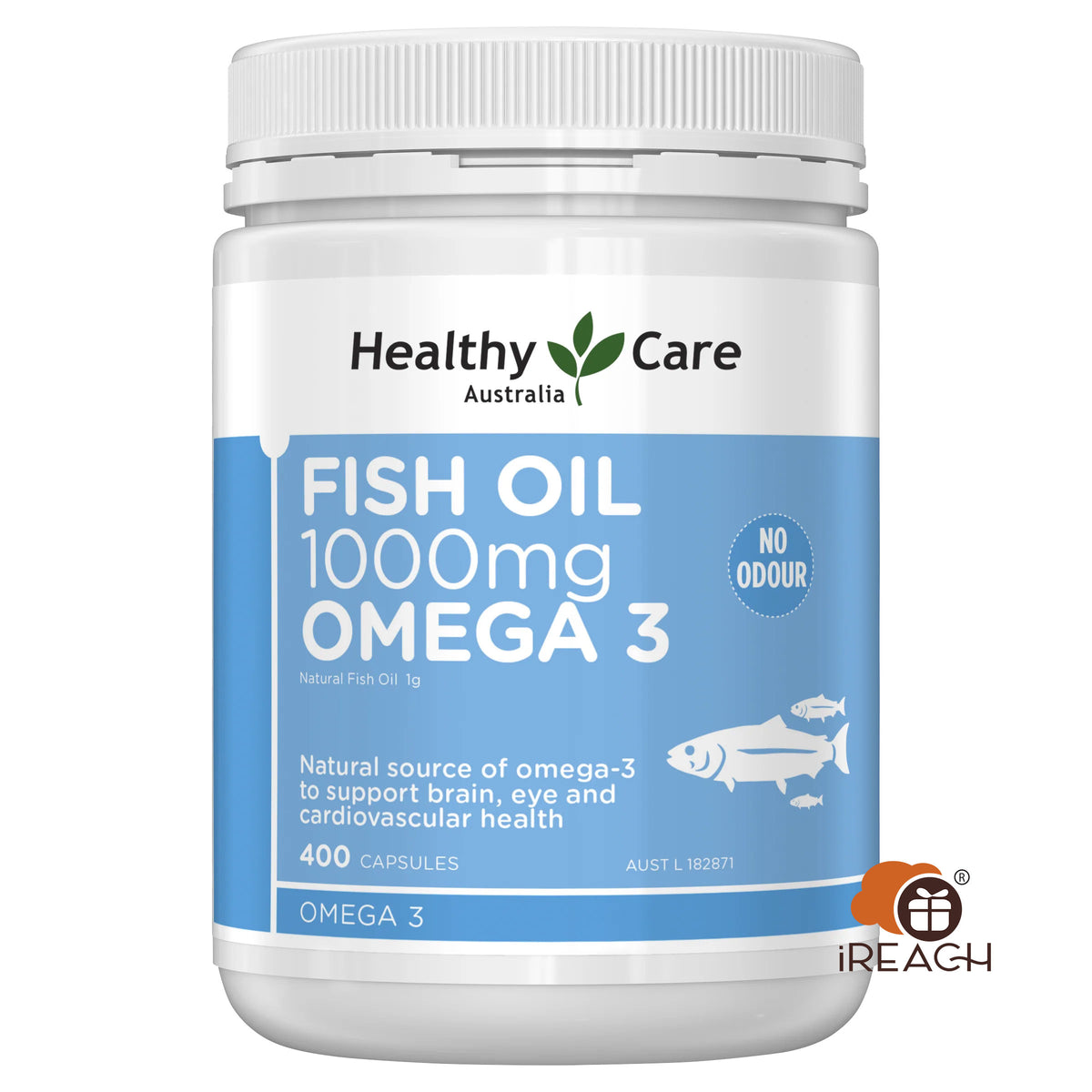 Healthy Care 魚油奧米加3膠囊 1000mg 400粒