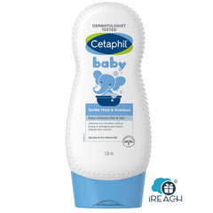 Cetaphil 舒特膚嬰兒2合1溫和沐浴洗髮乳 230毫升