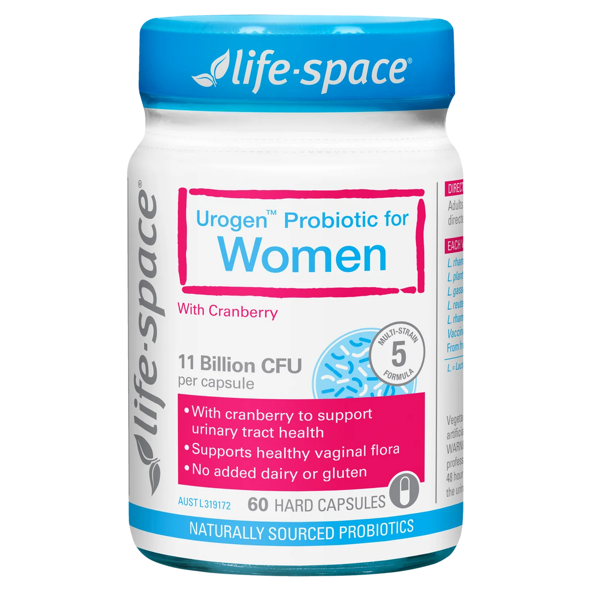 Life Space Urogen™ Probiotic for Women 60capsules