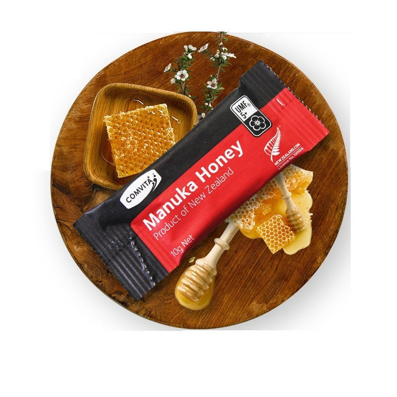 Comvita UMF 5+ Manuka Honey On-The-Go Sachets 10g x 30 Pack Best Before: 10/2025