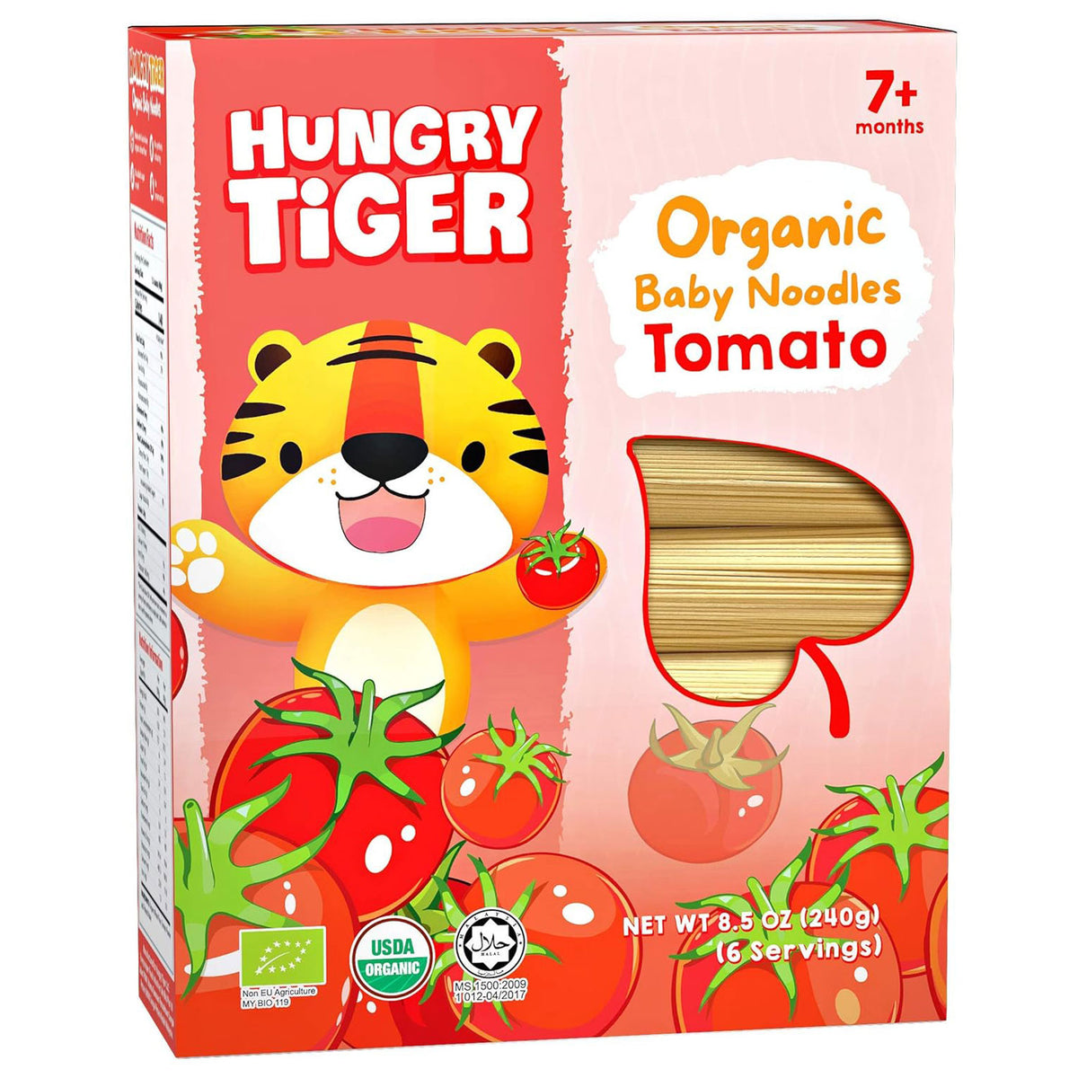 Hungry Tiger有機蕃茄嬰兒麵240克 適合7個月以上