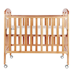 BabyStar Cozzi嬰兒木床歐洲櫸木包括4”床褥 原木色