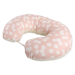 西松屋抱枕哺乳枕 隨機圓點 粉紅色