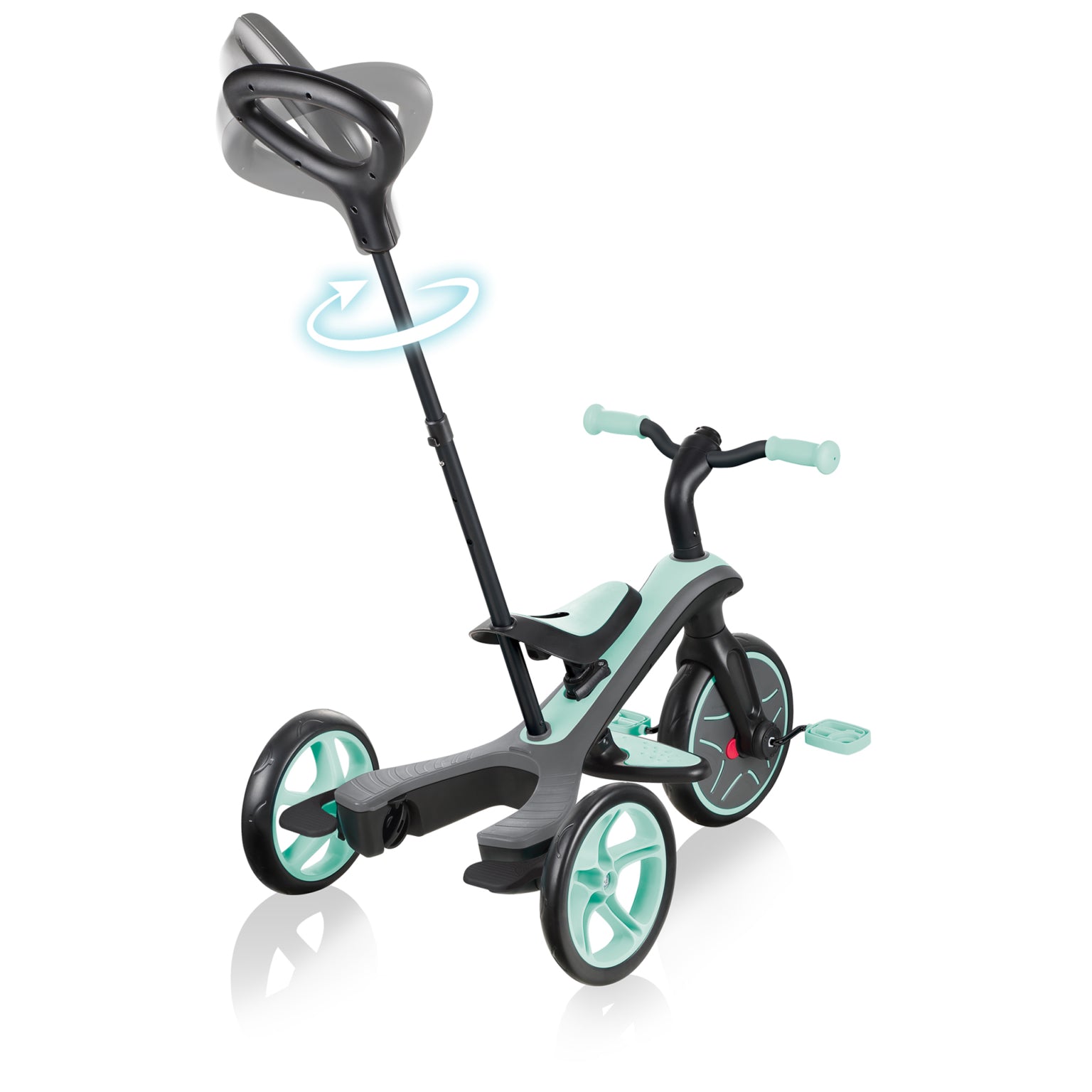 Globber Explorer Trike 4in1 Trike to Balance Bike V3 10m-5yrs Mint