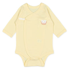 Baby Frise Long-Sleeved Bodysuits 60-70mm Teddy Bear 2P