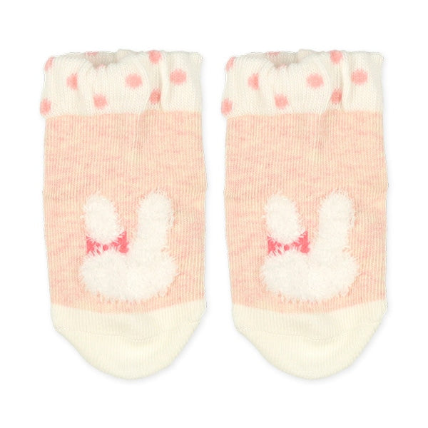 西松屋新生兒襪子三套裝 兔子