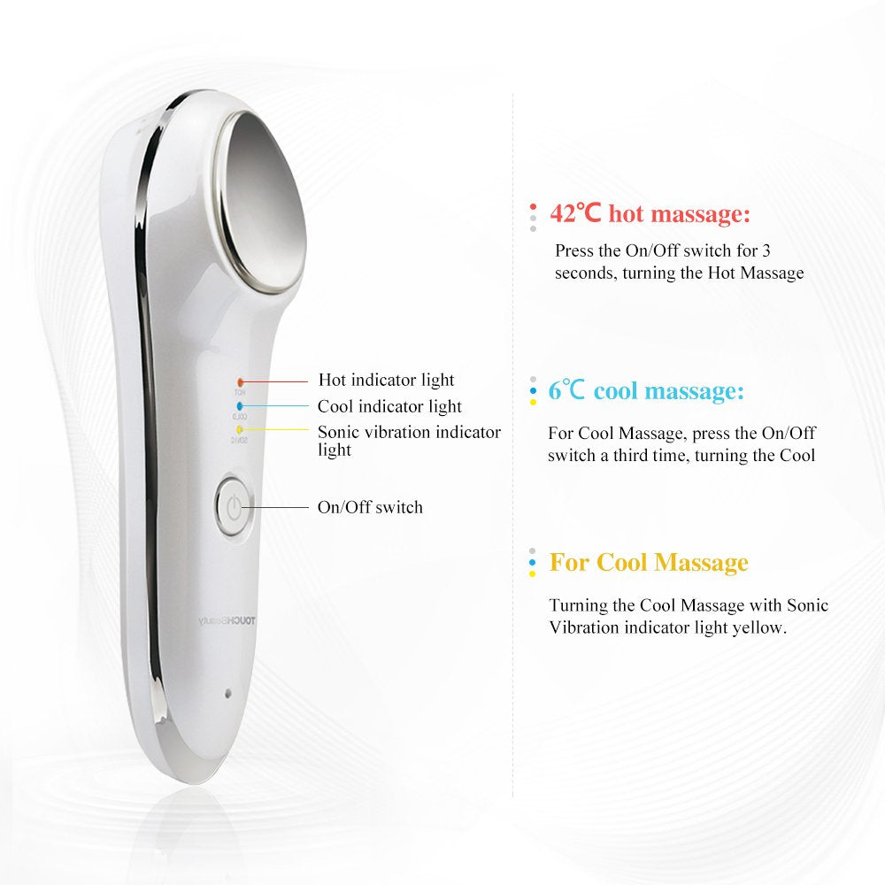 TOUCHBeauty Hot Cold Massage Rejuvenate Tighten Your Skin Authorized Goods