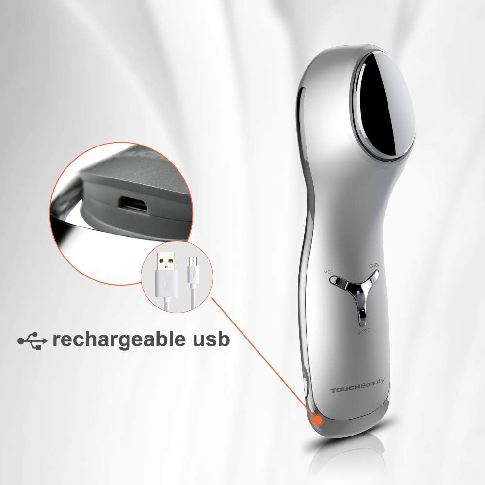 TOUCHBeauty Hot & Cold Face & Eye Massager Anti-Aging Skin Tightening Device TB1589 Authorized Goods