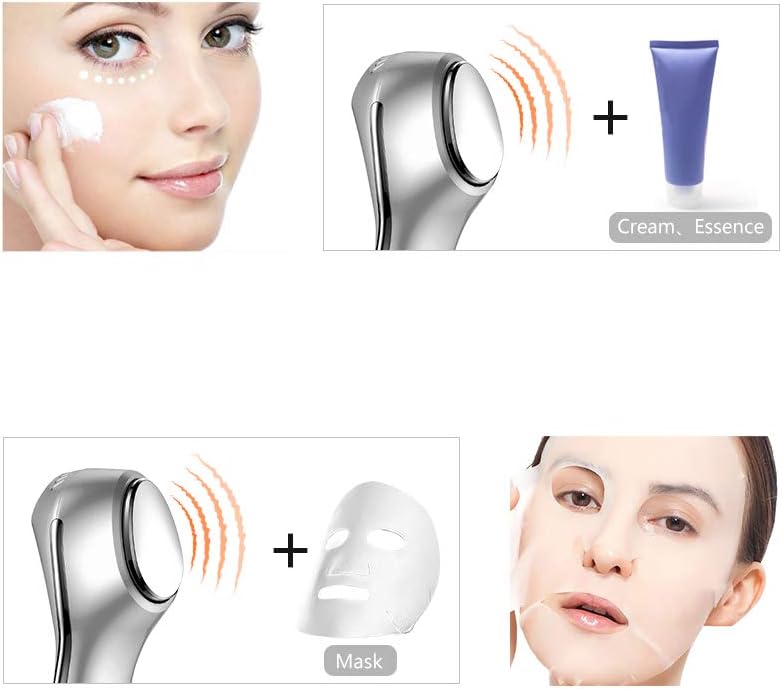 TOUCHBeauty Hot & Cold Face & Eye Massager Anti-Aging Skin Tightening Device TB1589 Authorized Goods