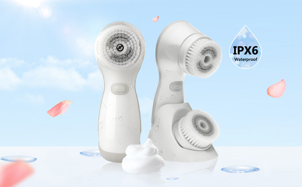 TOUCHBeauty 2-in-1 Electric Facial Cleansing Brush Rotating Oscillating Heads Authorized Goods