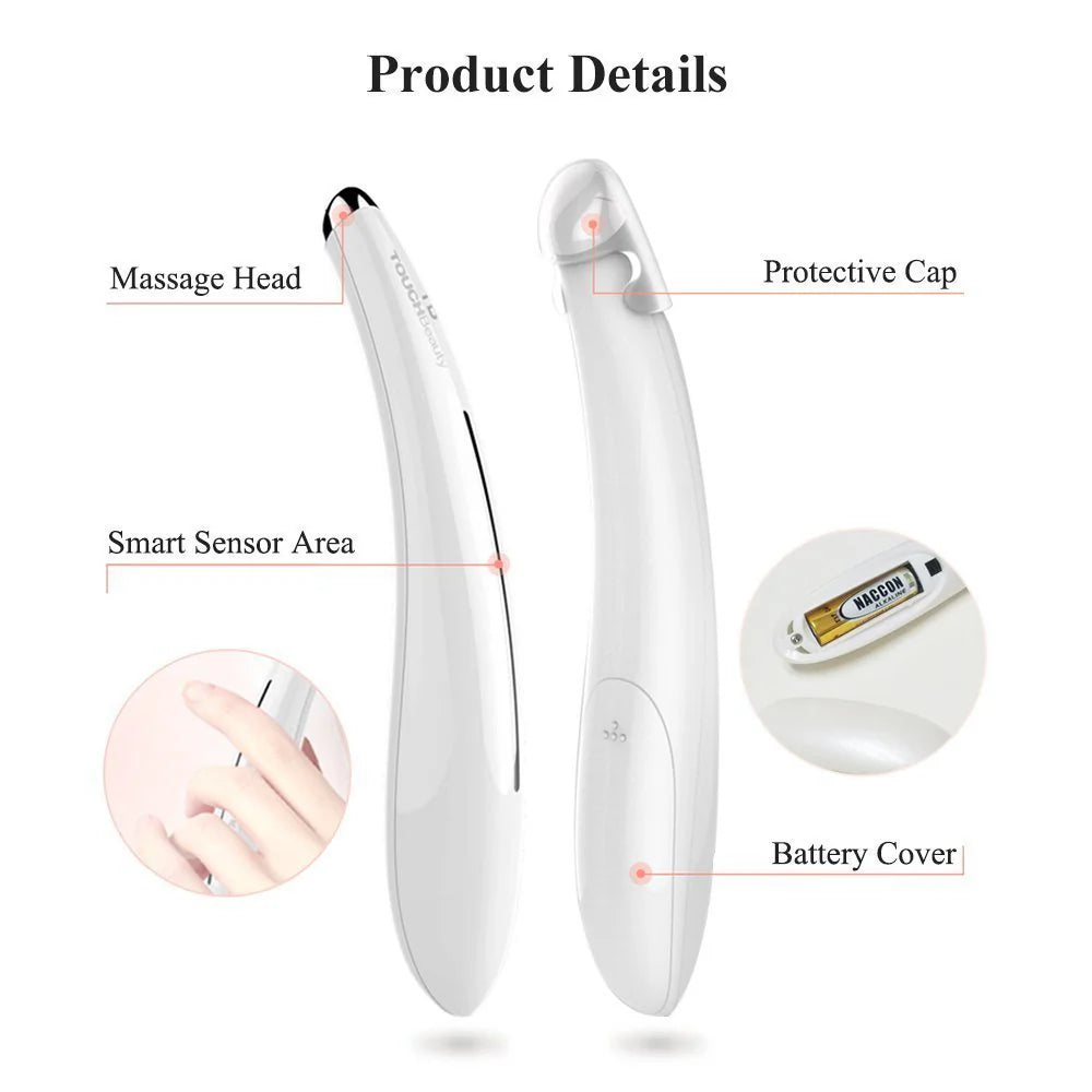 TOUCHBeauty Eye Treatment Pen High Frequency Sonic Vibration & Heating Authorized Goods