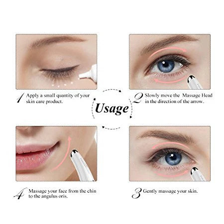 TOUCHBeauty Eye Treatment Pen High Frequency Sonic Vibration & Heating Authorized Goods