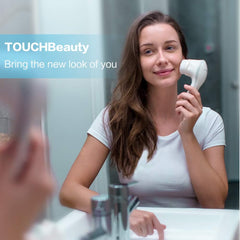 TOUCHBeauty 2-in-1 Electric Facial Cleansing Brush Rotating Oscillating Heads Authorized Goods