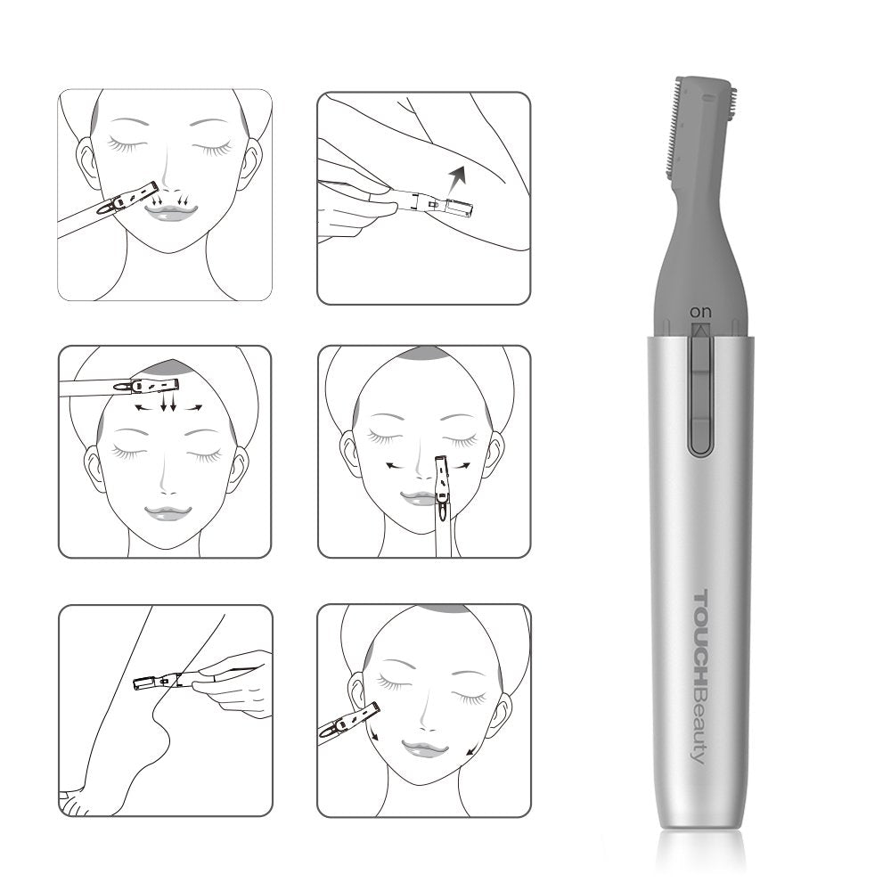 TOUCHBeauty Hair Remover Trimmer for Face Body Bikini Authorized Goods