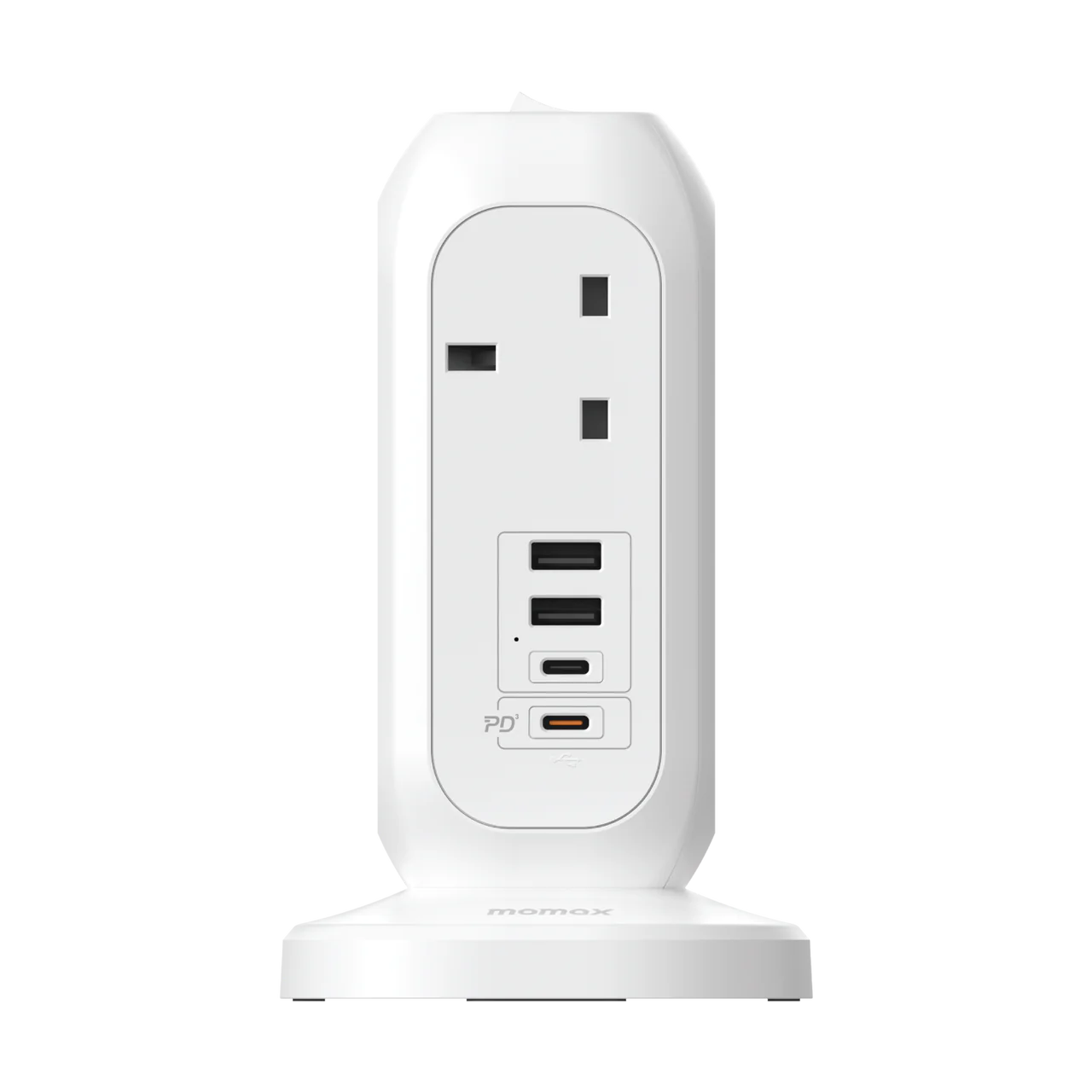 Momax 1-Plug 7-Outlet Power Strip With USB