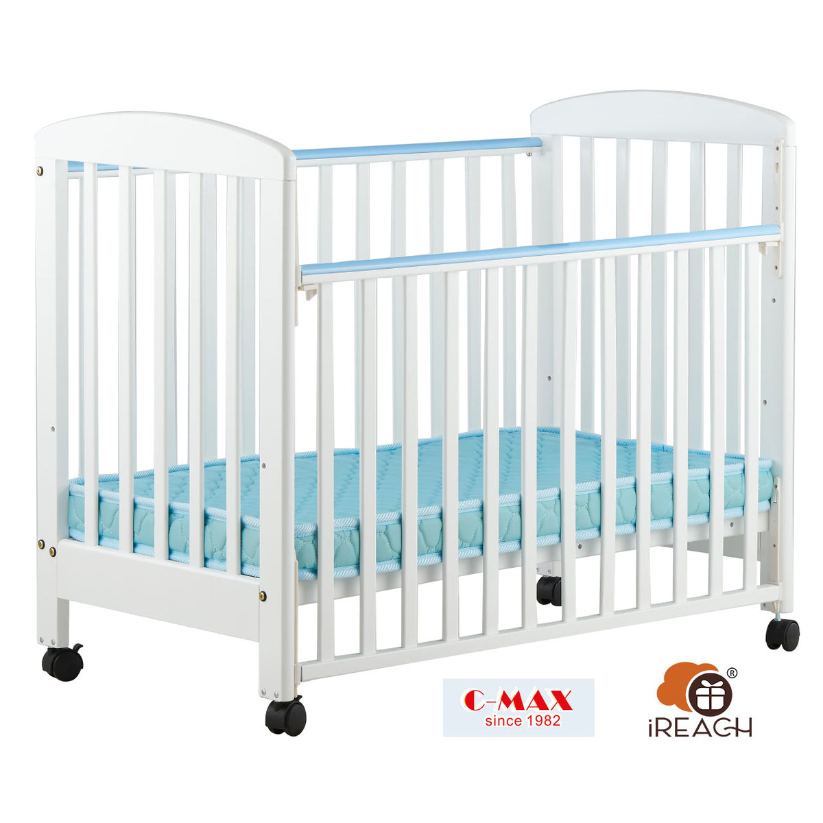 C-MAX 嬰兒床 L102 x W61 x H92cm No.201M