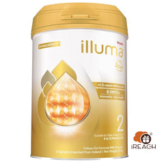 惠氏ILLUMA Atwo A2 Β 酪蛋白2號 較大嬰兒配方奶粉 850克 6-12個月香港原裝行貨